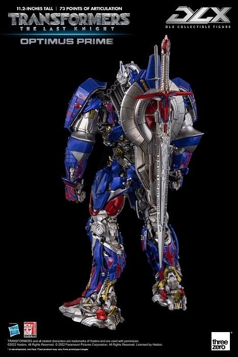 Optimus Prime DLX Scale Collectible Figure | Transformers: The Last Knight | threezero