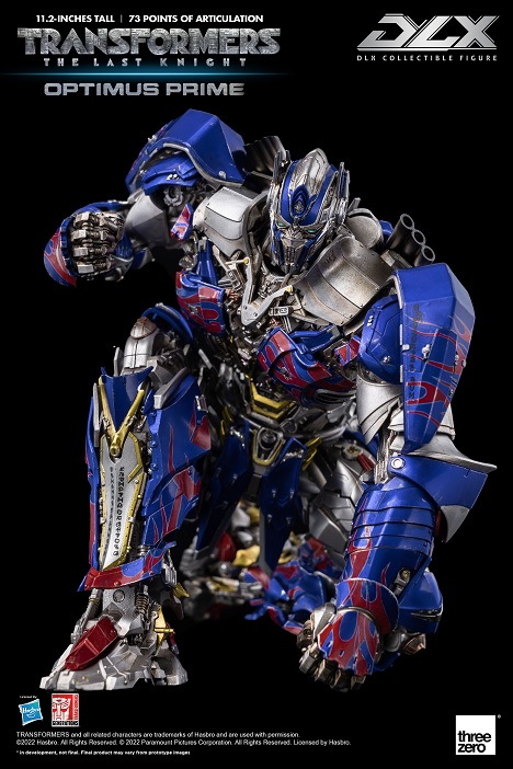 Optimus Prime DLX Scale Collectible Figure | Transformers: The Last Knight | threezero