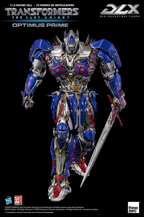 Optimus Prime DLX Scale Collectible Figure | Transformers: The Last Knight | threezero
