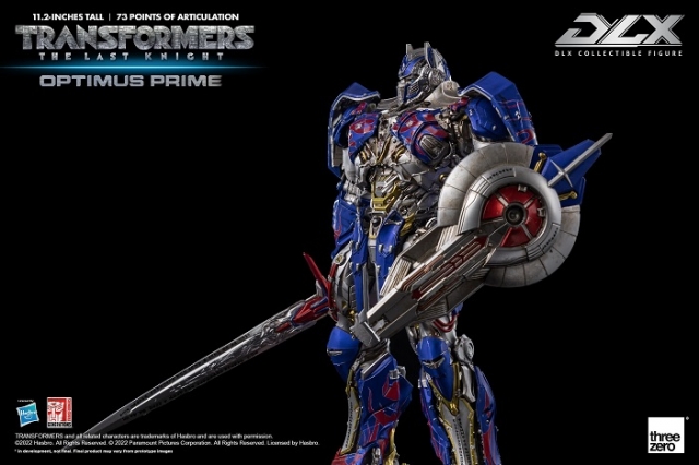 Optimus Prime DLX Scale Collectible Figure | Transformers: The Last Knight | threezero