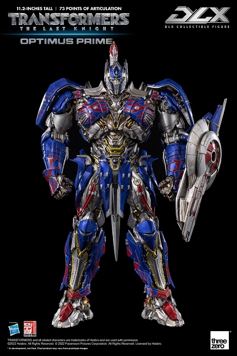 Optimus Prime DLX Scale Collectible Figure | Transformers: The Last Knight | threezero