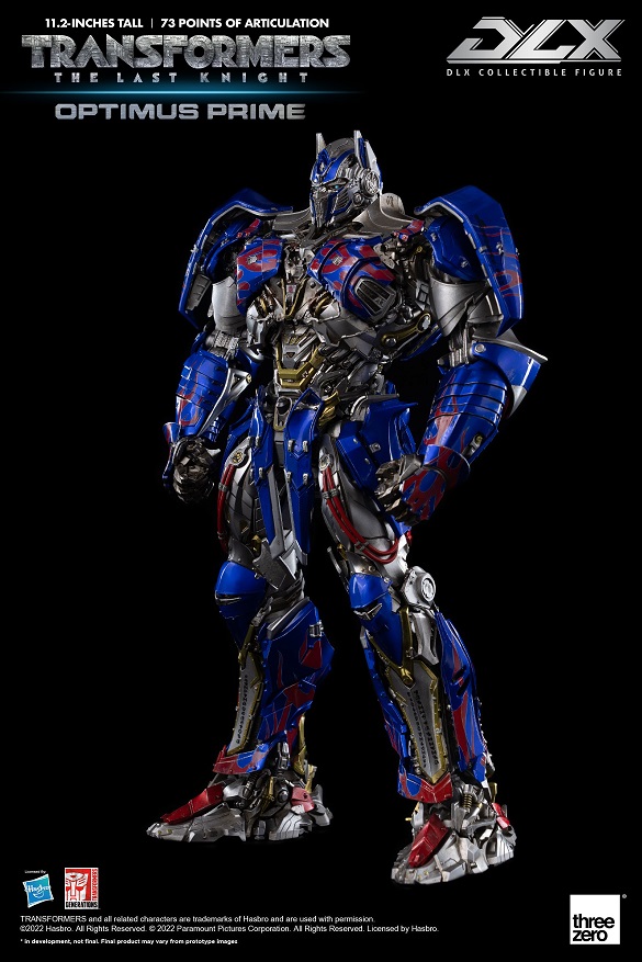 Optimus Prime DLX Scale Collectible Figure | Transformers: The Last Knight | threezero