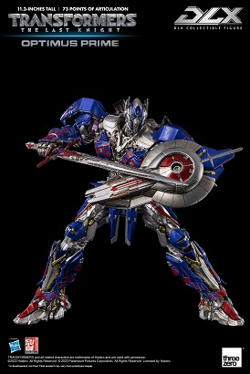Optimus Prime DLX Scale Collectible Figure | Transformers: The Last Knight | threezero