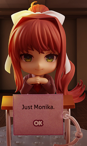 No.1817 Monika Nendoroid | Doki Doki Literature Club! | Good Smile Company