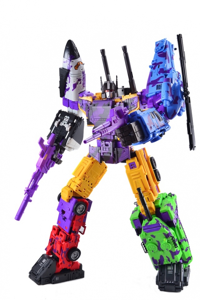 Assaultus Regenesis Combiner Set of 5 | Mastermind Creations | Ocular Max