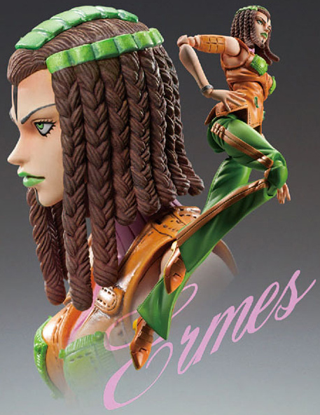 Ermes Costello Super Action Statue | JoJo's Bizarre Adventure: Stone Ocean | Medicos