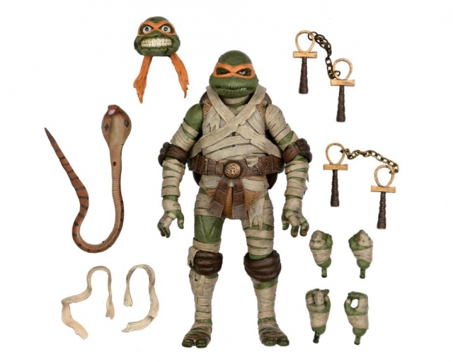 Michelangelo as The Mummy 7-inch Scale I Teenage Mutant Ninja Turtles Ultimates I Super7