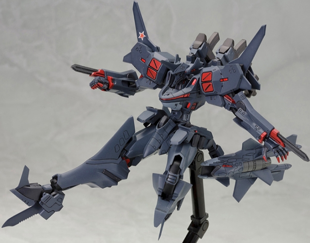Su-47E Berkut 1/144 Scale Model Kit | Muv-Luv Alternative: Total Eclipse | Kotobukiya