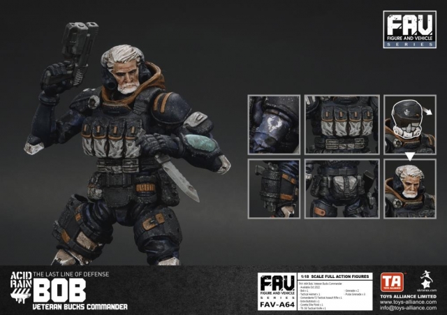FAV-A64 Veteran Bucks Commander Bob 1:18 Scale | Acid Rain FAV