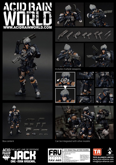 FAV-A65 One-Man Arsenal Jack 1:18 Scale | Acid Rain FAV