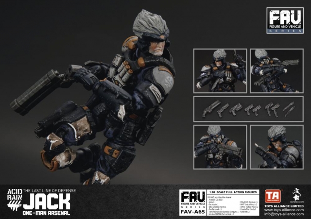 FAV-A65 One-Man Arsenal Jack 1:18 Scale | Acid Rain FAV