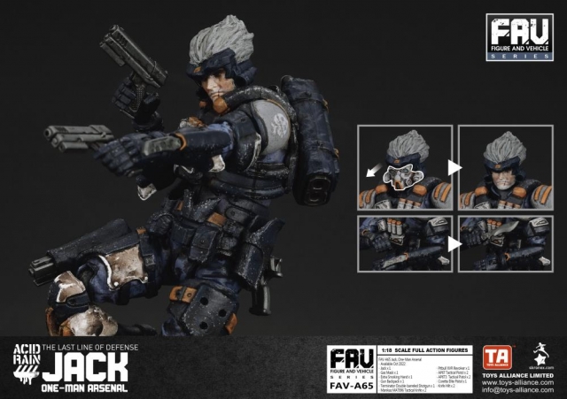 FAV-A65 One-Man Arsenal Jack 1:18 Scale | Acid Rain FAV