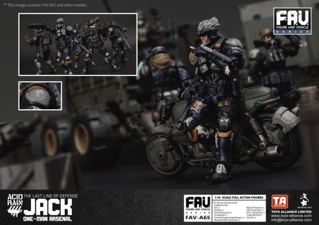 FAV-A65 One-Man Arsenal Jack 1:18 Scale | Acid Rain FAV