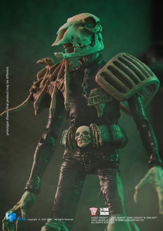 Judge Mortis 1:18 Scale | 2000 A.D. Judge Dredd | Hiya Toys