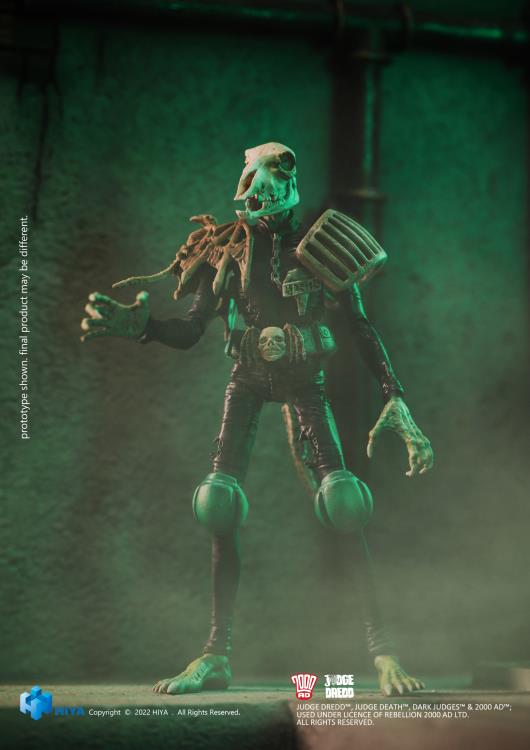 Judge Mortis 1:18 Scale | 2000 A.D. Judge Dredd | Hiya Toys