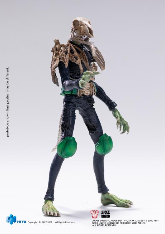 Judge Mortis 1:18 Scale | 2000 A.D. Judge Dredd | Hiya Toys