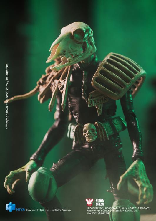 Judge Mortis 1:18 Scale | 2000 A.D. Judge Dredd | Hiya Toys