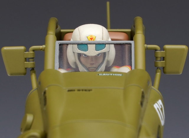 KM-013 Fighting Monobike Hound with Hiro 1/20 Scale Model Kit | The Venus Wars | Wace