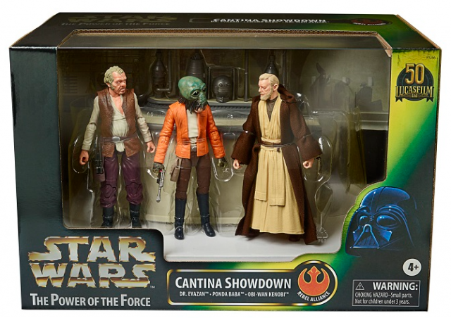Cantina Showdown Set of 3 6-Inch Scale | Star Wars The Black Series 50th Anniversary | Star Wars: A New Hope