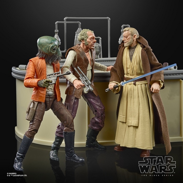Cantina Showdown Set of 3 6-Inch Scale | Star Wars The Black Series 50th Anniversary | Star Wars: A New Hope