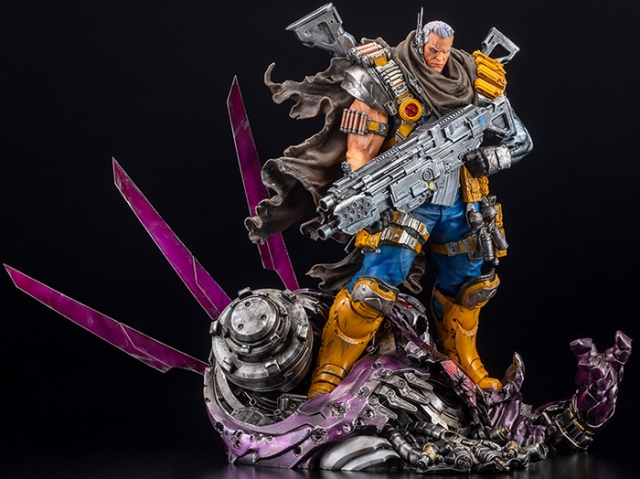 Cable Limited Edition Fine Art Signature Statue | Marvel | Kotobukiya
