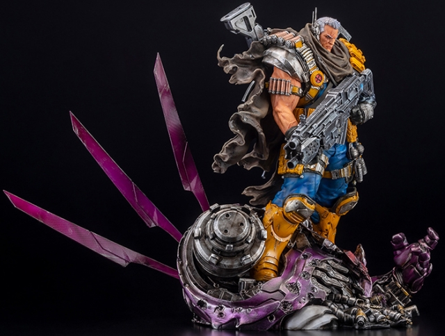 Cable Limited Edition Fine Art Signature Statue | Marvel | Kotobukiya