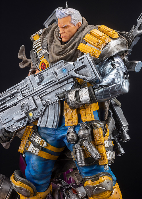 Cable Limited Edition Fine Art Signature Statue | Marvel | Kotobukiya