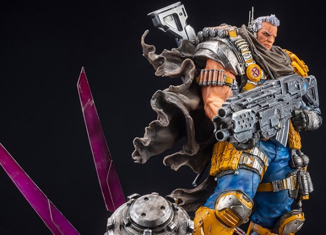 Cable Limited Edition Fine Art Signature Statue | Marvel | Kotobukiya