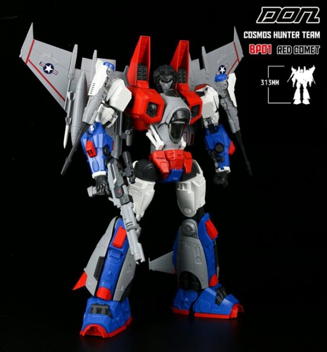 BP01 Red Comet Model Kit | Don Models