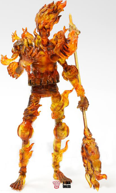 Judge Fire 1/18 Scale PX Previews Exclusive | 2000 A.D. Judge Dredd | Hiya Toys
