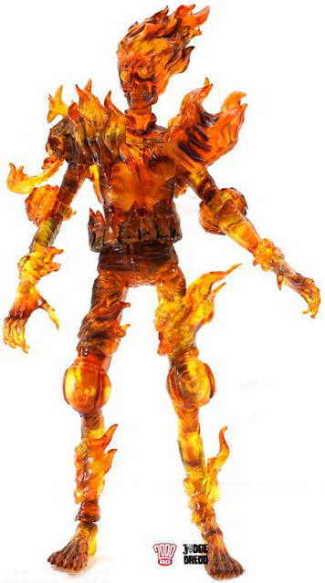 Judge Fire 1/18 Scale PX Previews Exclusive | 2000 A.D. Judge Dredd | Hiya Toys