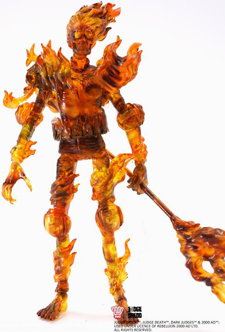 Judge Fire 1/18 Scale PX Previews Exclusive | 2000 A.D. Judge Dredd | Hiya Toys