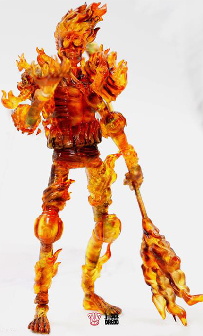 Judge Fire 1/18 Scale PX Previews Exclusive | 2000 A.D. Judge Dredd | Hiya Toys
