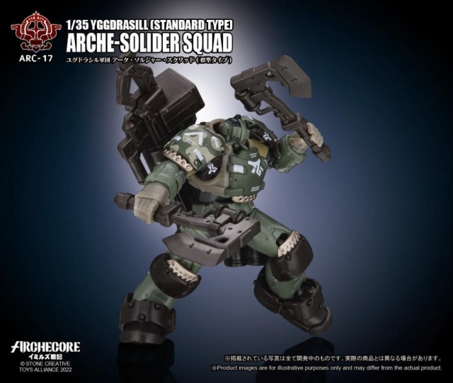 ARC-17-Yggdrasil Arche-Knights Squad 1:35 Scale | ARCHECORE