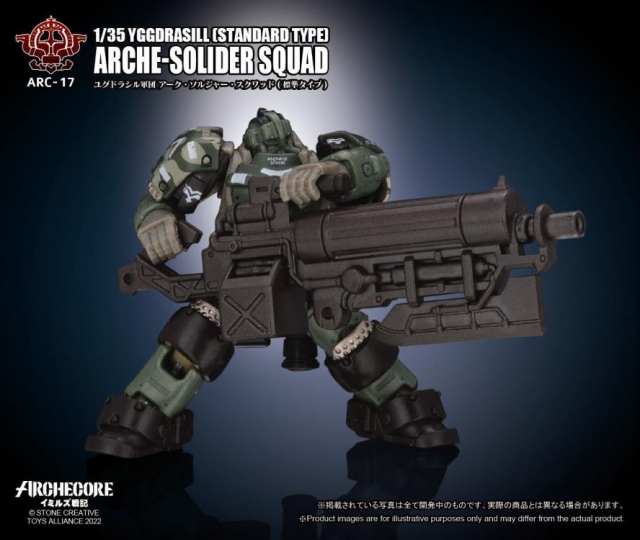 ARC-17-Yggdrasil Arche-Knights Squad 1:35 Scale | ARCHECORE