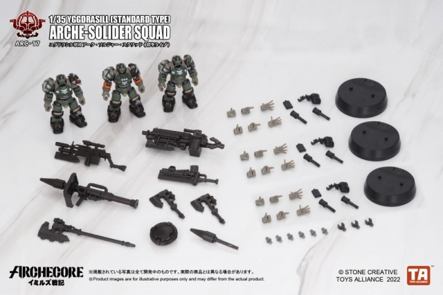 ARC-17-Yggdrasil Arche-Knights Squad 1:35 Scale | ARCHECORE