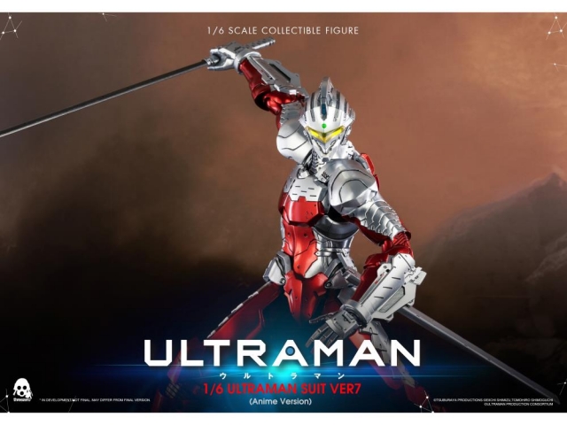 Ultraman FigZero Suit Ver. 7 Anime Version | Threezero 
