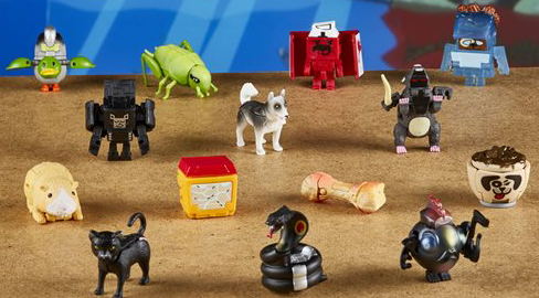 Custodial Crew and Pet Mob Set of 32 | Transformers BotBots
