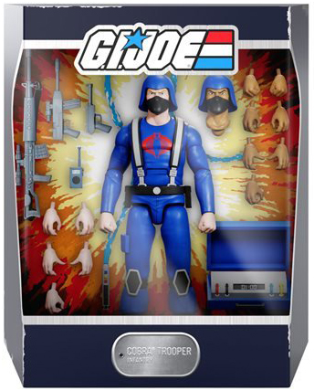 Cobra Trooper Ultimates 7-Inch Scale | G.I. Joe: A Real American Hero | Super7