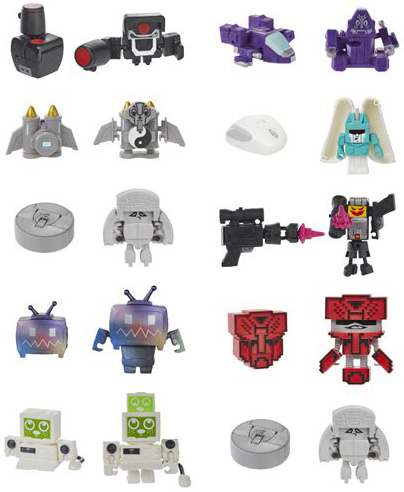 Hunger Hub and Gamer Geeks Box of 20 | Transformers BotBots