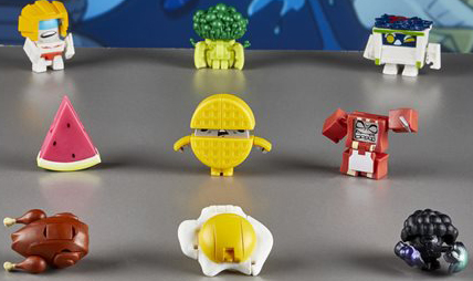 Hunger Hub and Gamer Geeks Box of 20 | Transformers BotBots