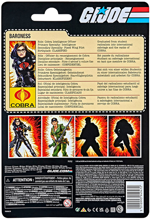 Baroness 6-Inch Scale | G.I. Joe Classified Series