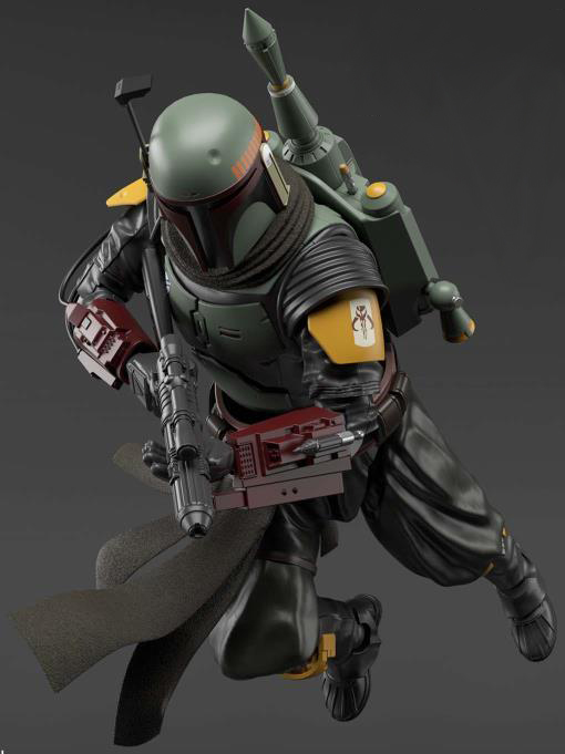 Boba Fett 1/12 Scale Model Kit | The Mandalorian | Bandai Spirits 