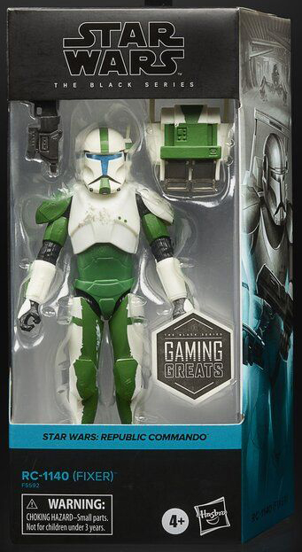 RC-1140 Fixer | Star Wars: Republic Commando | Star Wars The Black Series Gaming Greats