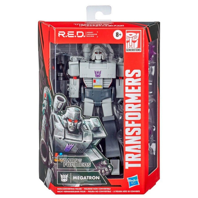 Megatron 6-Inch Scale | R.E.D. [Robot Enhanced Design] | Transformers Generations