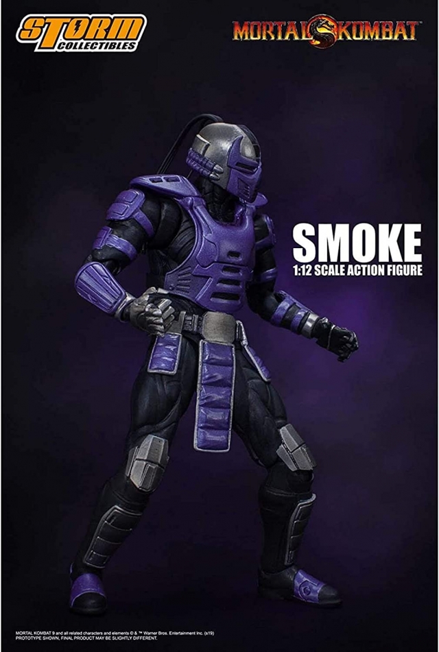 Smoke Variant NYCC Exclusive 1:12 Scale Figure I Mortal Kombat | Storm Collectibles