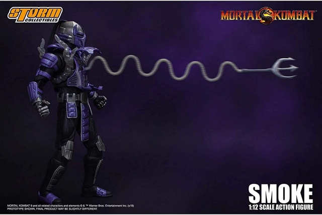 Smoke Variant NYCC Exclusive 1:12 Scale Figure I Mortal Kombat | Storm Collectibles