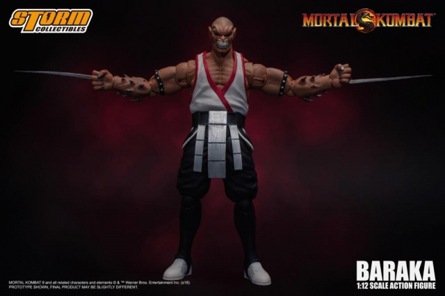 Baraka 1:12 Scale Figure I Mortal Kombat | Storm Collectibles