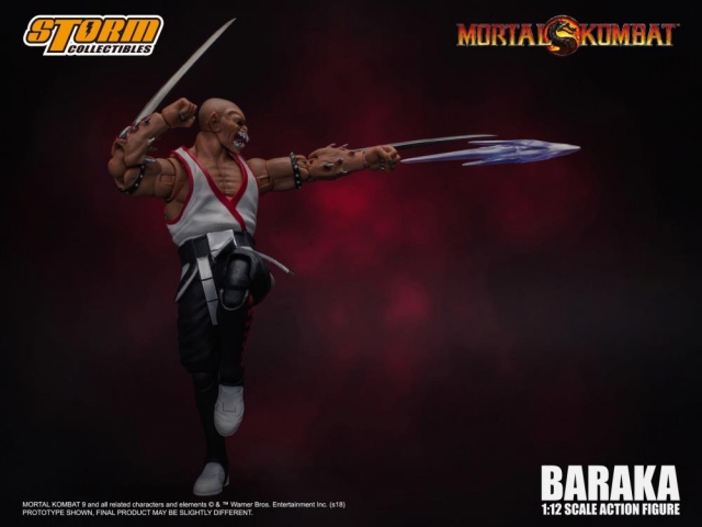 Baraka 1:12 Scale Figure I Mortal Kombat | Storm Collectibles