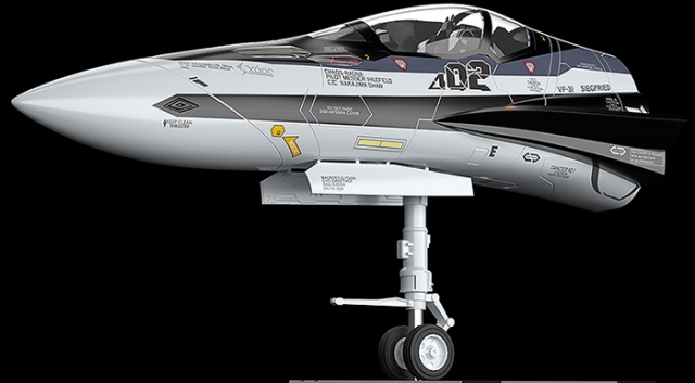 VF-31F Messer Ihlefeld's Fighter Model Kit | PLAMAX MF-55 Minimum Factory Fighter Nose Collection | Max Factory